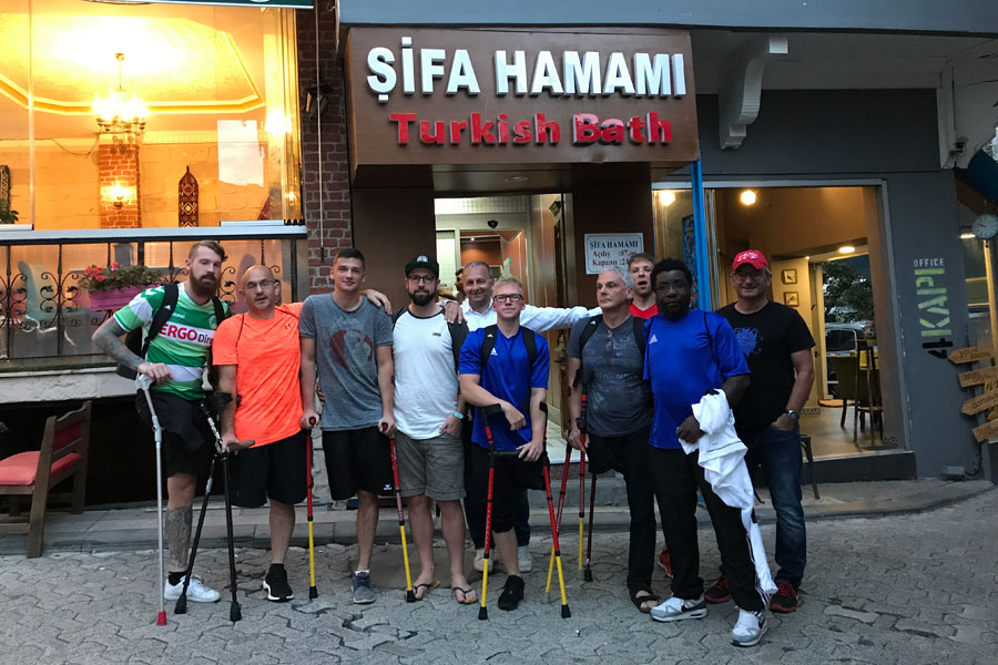 Wellness-Tag in Istanbul mit den Jungs